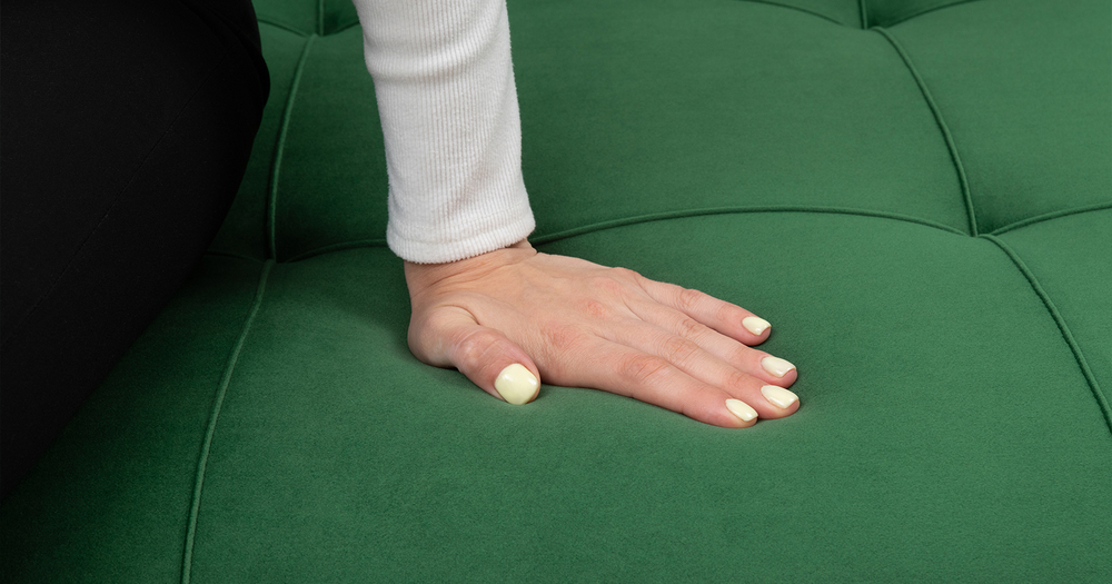 Ирис диван-кровать (темно-зеленый)