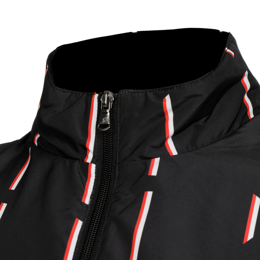 Мужские теннисные Костюмы Australian Smash Stripe Tracksuit Men - Black, White