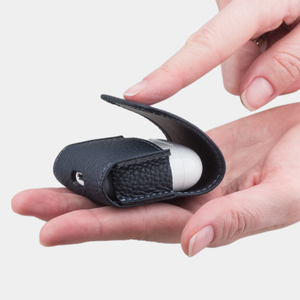 Чехол для наушников Petit из кожи теленка, цвета синий