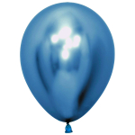 Воздушный шар (Хром) (Голубой) X10-1817