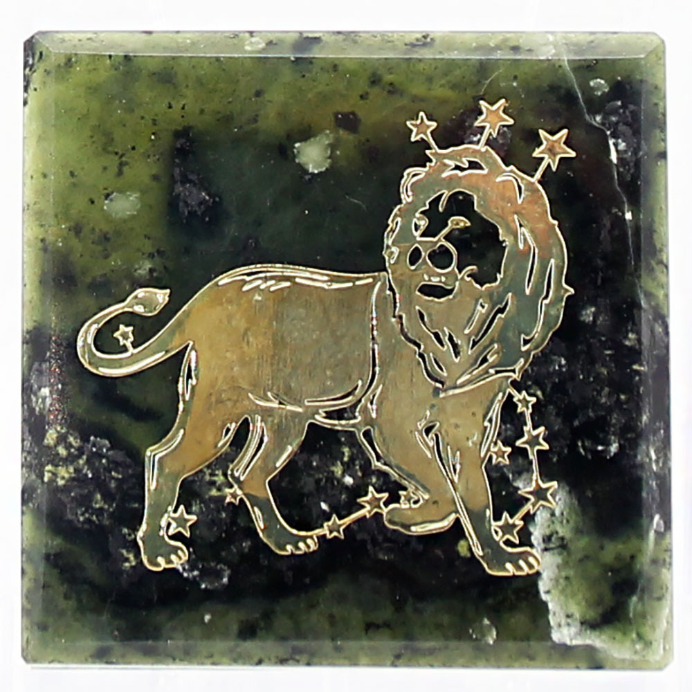 Пластина на магните "Знак зодиака" змеевик