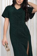 Платье Сияй! (зеленое) П12099 LT Collection (Акция)