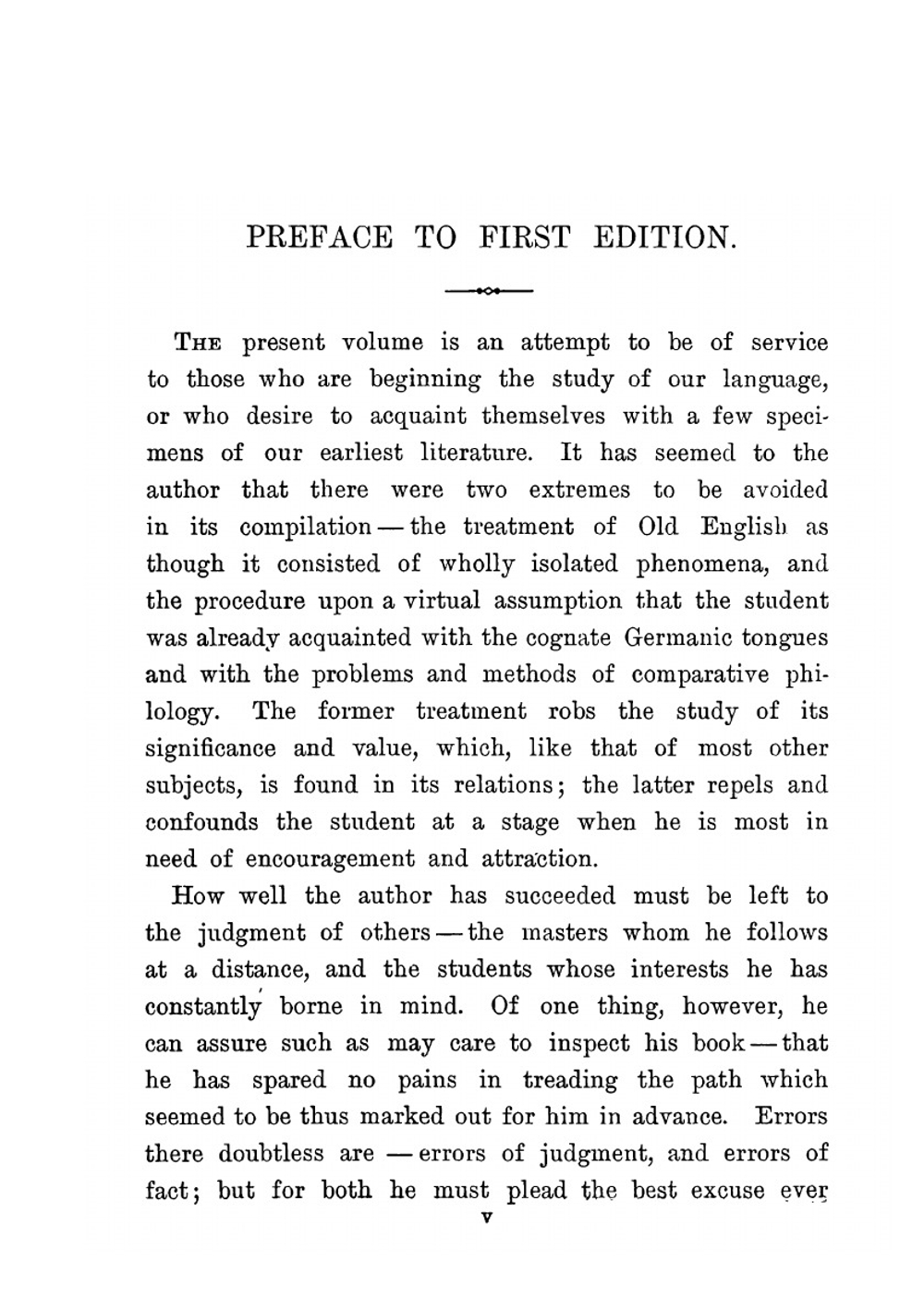 A First Book in Old English. Grammar, Reader, Notes and Vocabulary | Albert S Cook