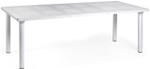 Стол пластиковый раздвижной Nardi Libeccio, белый