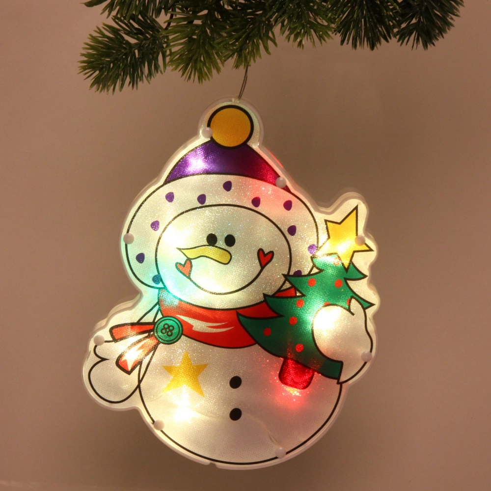 Фигура светодиодная «Снеговик» 18*23 см (батарейки 3 ААА), 1 режим