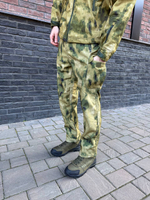 Тактический демисезонный костюм / softshell / мох