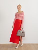 ТОП-БОДИ С УЗЛОМ DRAPE PINK