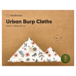KeaBabies, Urban Burp, салфетки, 5 шт.