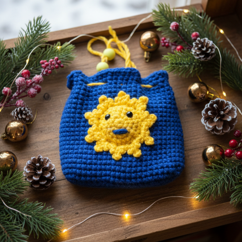 Вязаный мешочек #2