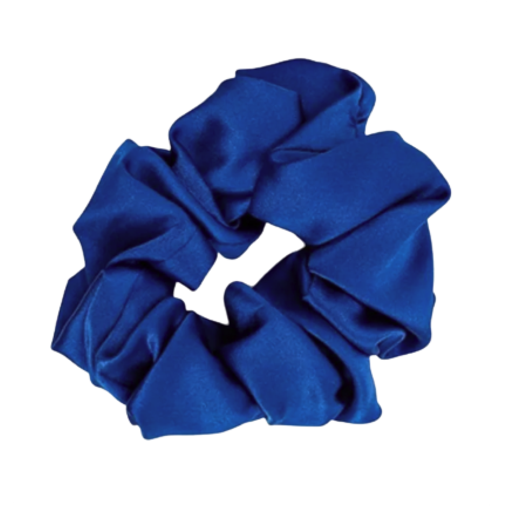 Шелковая резинка большая, ярко-синий, фото 1