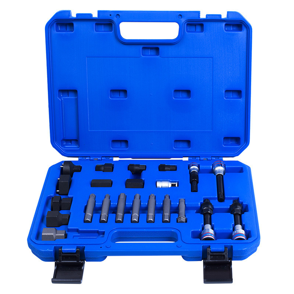 KING TONY (9DA022) Набор специальных головок для ремонта генератора, 22 предмета