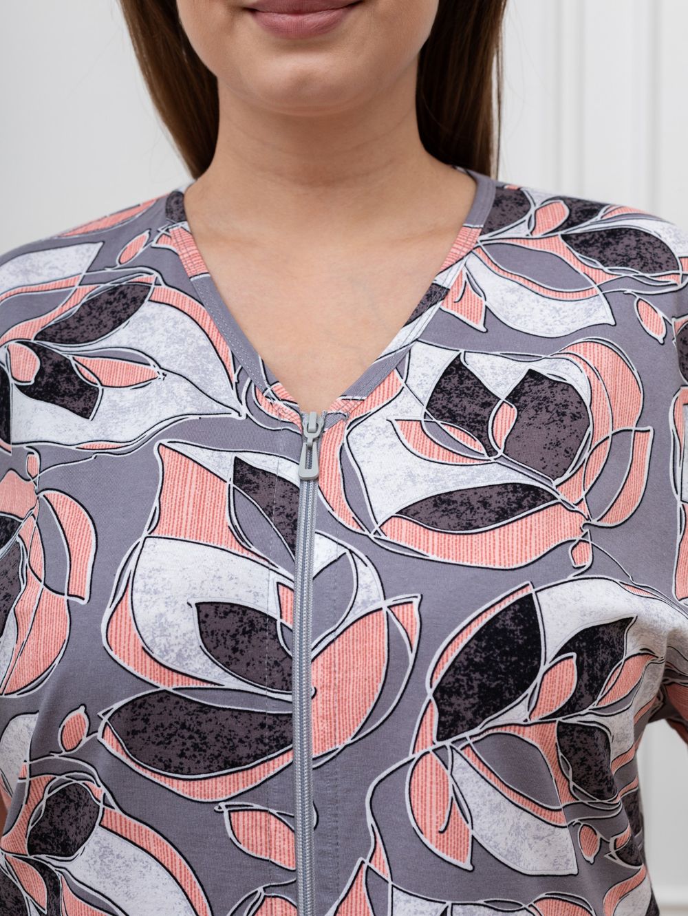 Халат Хомли Виотекс СЕРЫЙ