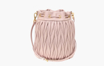 Сумка Miu Miu Matelasse Nappa Leather Bucket Bag "Opal"