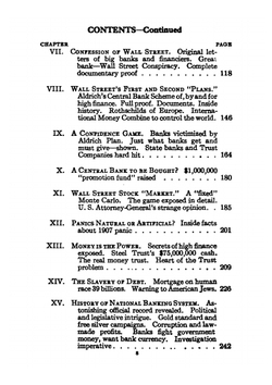 U.S. Money vs. Corporation Currency, “Aldrich Plan”. Wall Street Confessions! Great Bank Combine | Alfred Owen Crozier