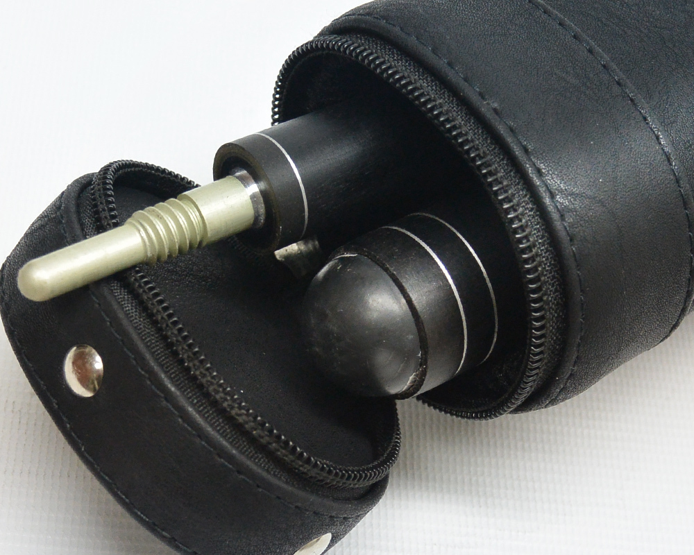 Тубус на 1 кий Меркури-PRO с карманом (черный)