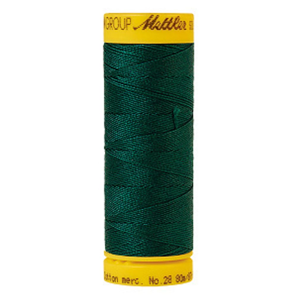 Нить швейная отделочная Silk-Finish Cotton (намотка 80 м) (Mettler, 100%хлопок, 0757)