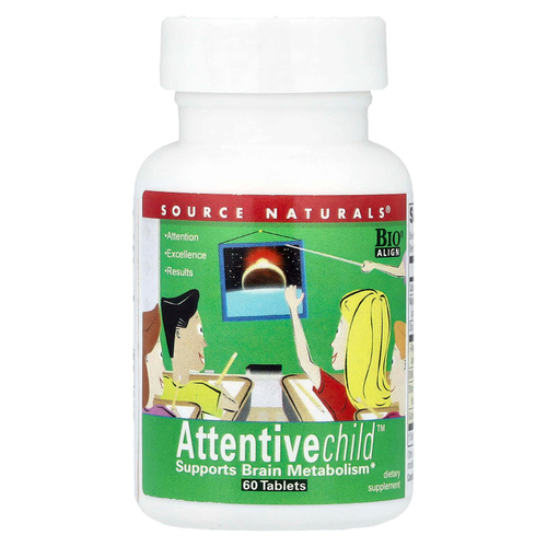 Source Naturals, Attentive Child™, 60 таблеток