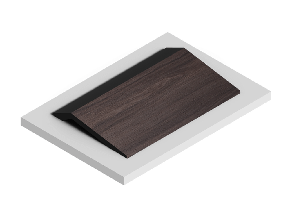 Стеновая панель HiWood декорированная, 270x12 см