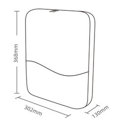 Диспенсер бумажных полотенец Ksitex TH-907W