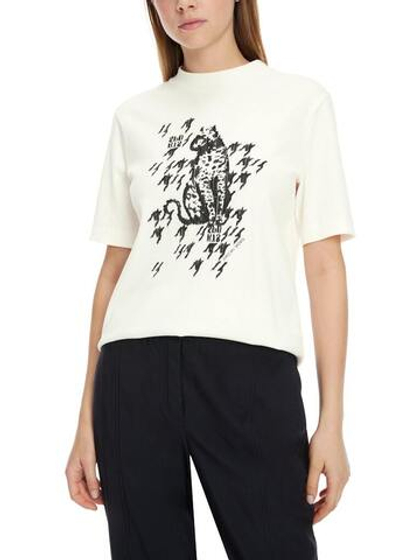 Marc Cain Футболка расшитая бисером