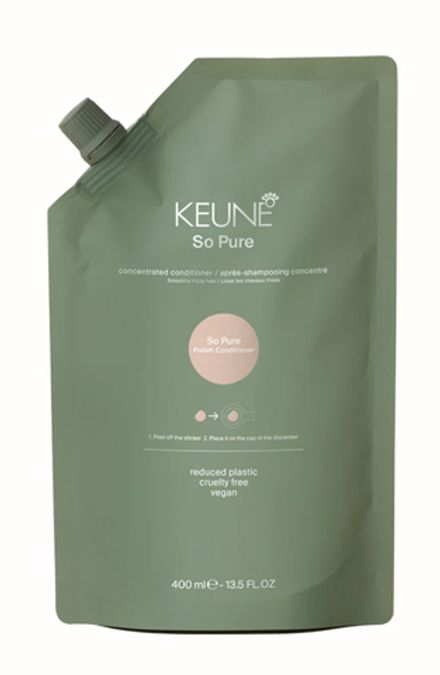 Keune So Pure Cпа Кондиционер ПОЛИРУЮЩИЙ Polish Conditioner Refill 400 мл