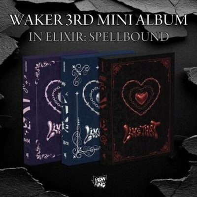 Альбом WAKER - IN ELIXIR: SPELLBOUND 3rd Mini Album RANDOM Version