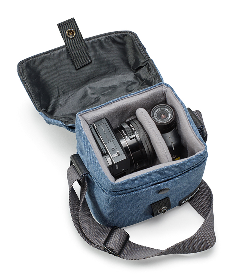 CULLMANN MADRID TWO Vario 400 Canvas blue. Сумка для фото оборудования