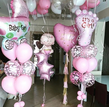 Шарики на выписку