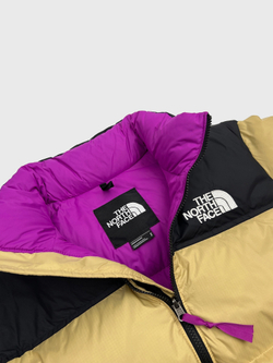 Пуховик The North Face Black & Khaki 1996 Retro Nuptse