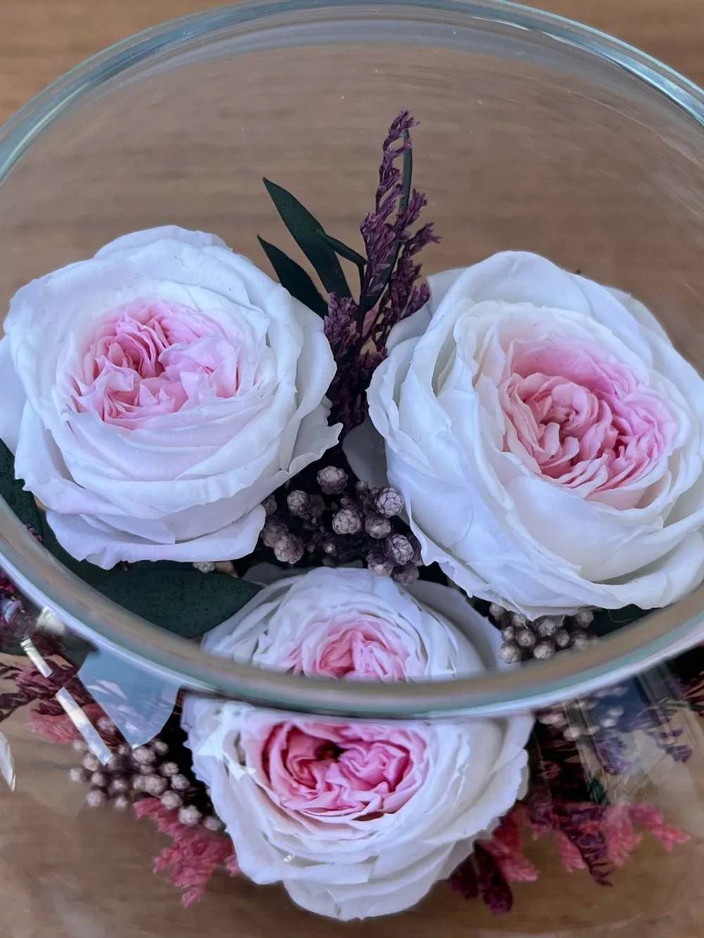 натуральные пионы в стекле, вакуум*