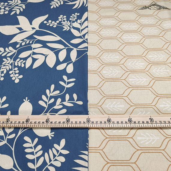 Поплин &quot;Пакистан-принт №21&quot; | ш.220 см | 110 г/м² | хлопок-100%