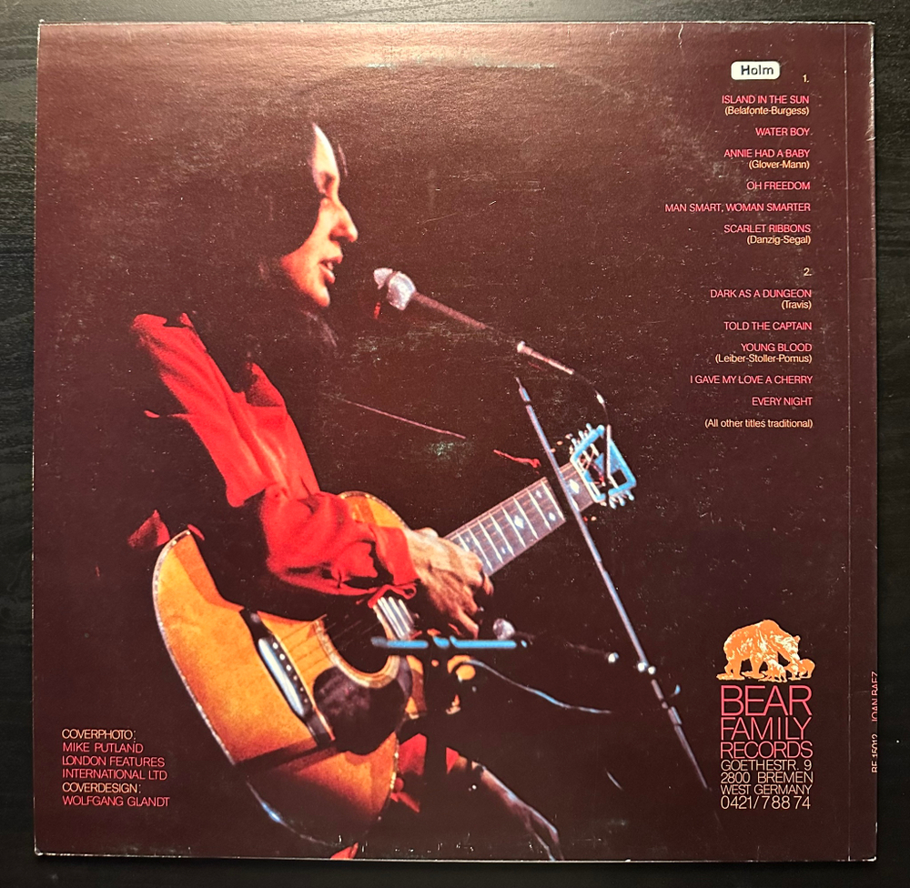 Joan Baez - A Package Of Joan Baez (Германия 1978г.)