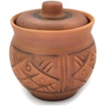 Горшочек для запекания «Кунгурский» стандарт 0,65л (молочение)