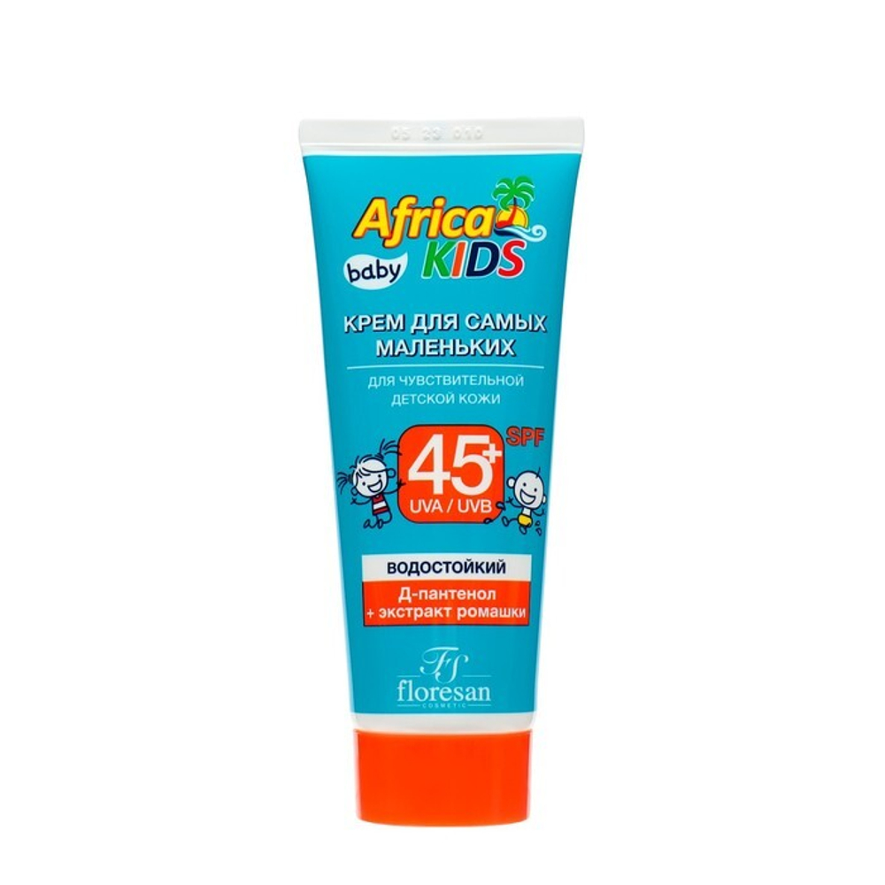 Флоресан Африка кидс Baby для самых маленьких для чувствительной кожи SPF 45+ 50мл.