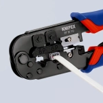 Инструмент для опрессовки штекеров типа Western чернёные 190 мм Knipex 97 51 10 SB