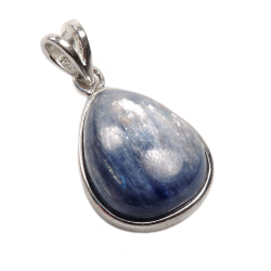 Кулон "Капля" кианит асс.