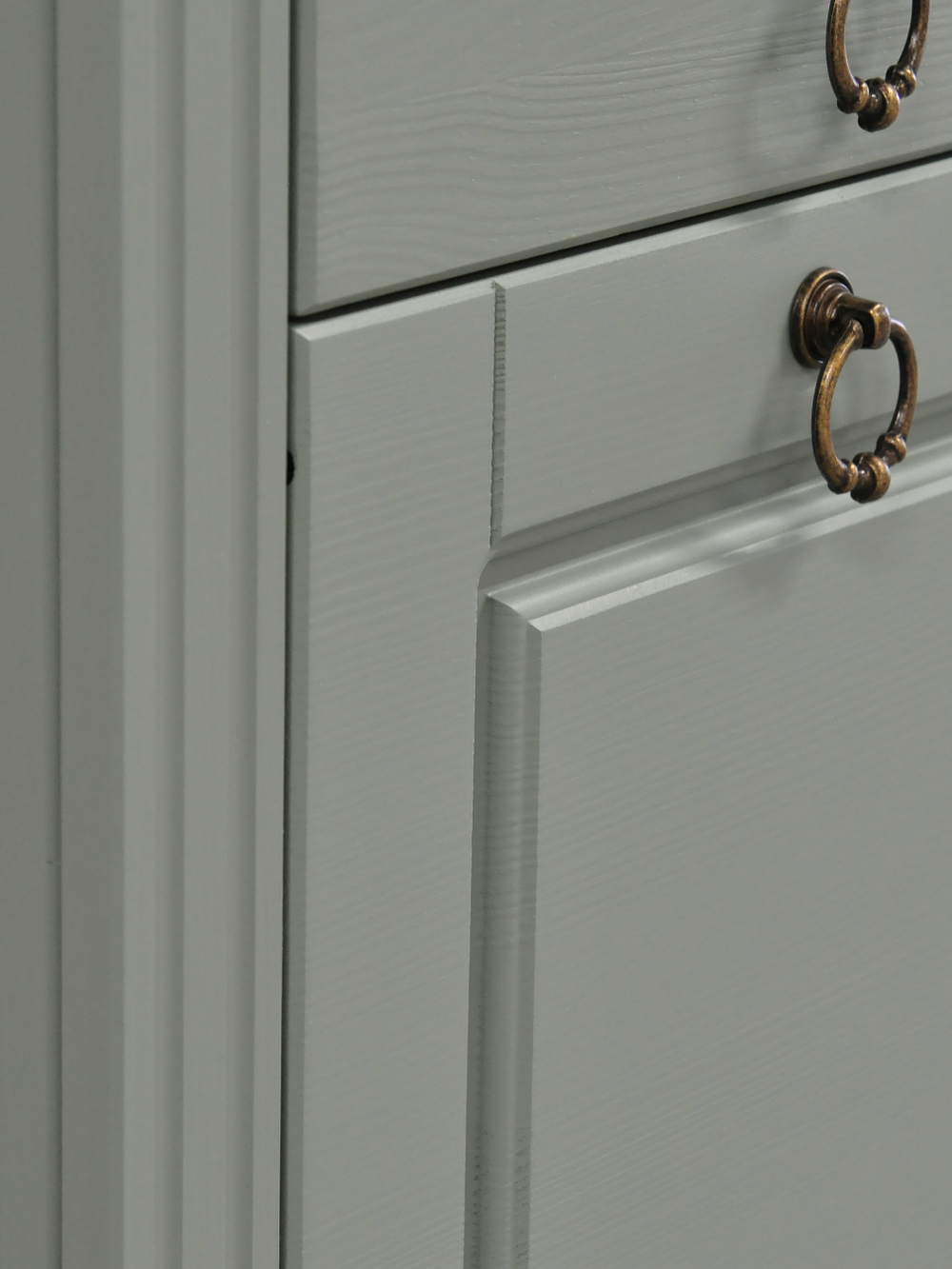 Обувница для прихожей, 87х21х169, Неаполь, закрытая, 4 двери 1 ящик, из массива дерева, зеленый эвкалипт, Dipriz