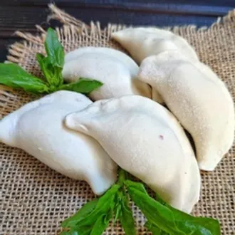 Вареники с сыром и зеленью / 500 г