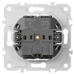 Механизм розетки Schuko с заземлением 16А 250В~ на винтах, серия DB