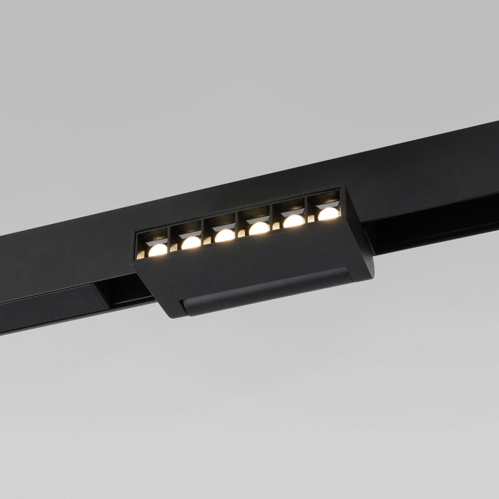 Магнитный трековый светильник Elektrostandard Slim Magnetic 6W 2700-6500K Dim HL01 85194/01 черный
