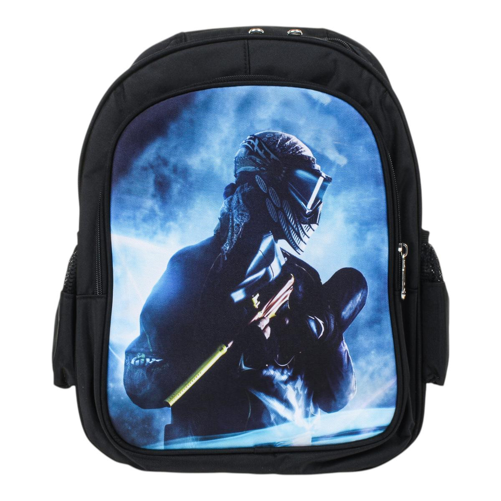 Рюкзак школьный для мальчиков 30*13*39см, эргономичная спинка 2 отделения, боковые карманы