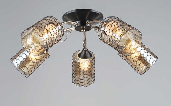 5063/5 BK+FGD (2) Люстра (RL)