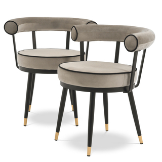 Стул (сет из 2х) Dining Chair Vico set of 2 арт.114784