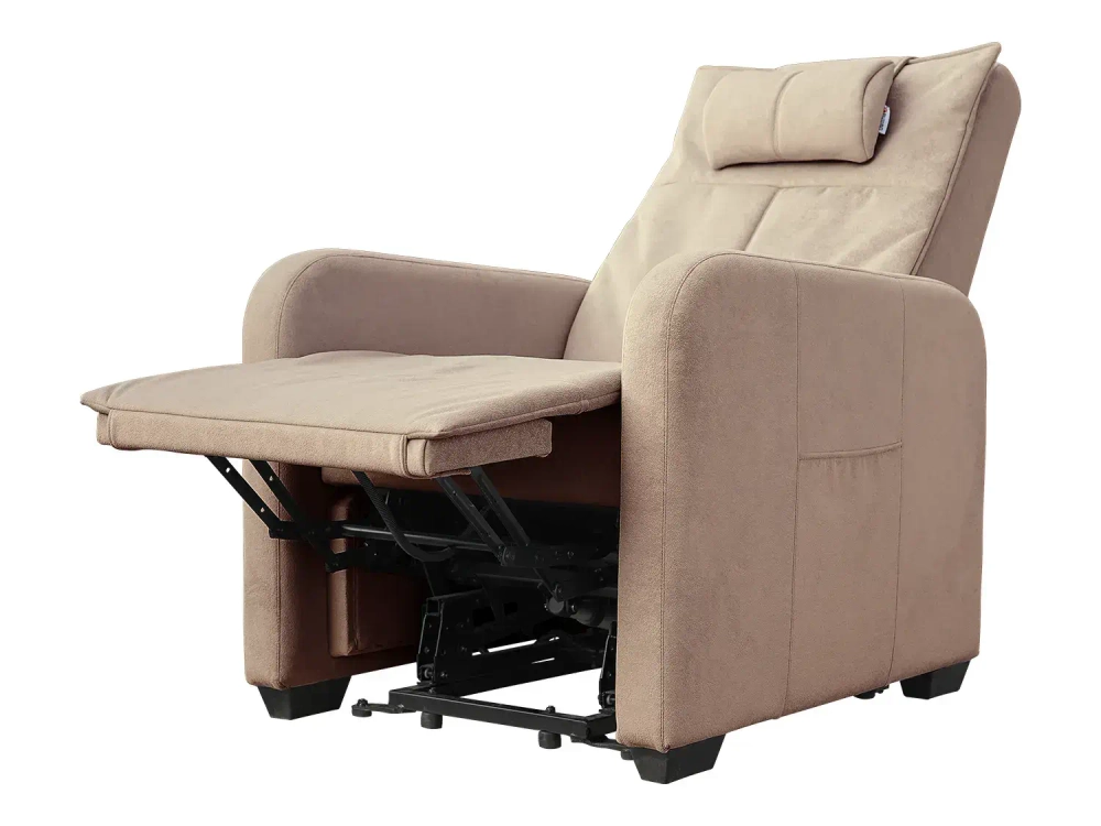 Кресло-реклайнер электрический с подъемом FUJIMO LIFT CHAIR F3005 FLWL Ваниль (Sakura 4)