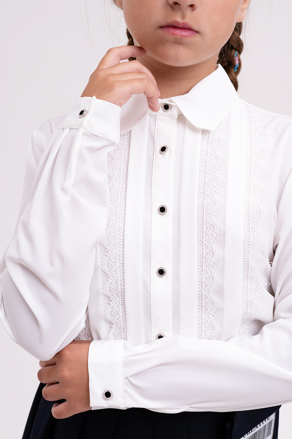 Блуза дл/р швейн. д/д DELORAS C63681