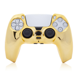 Чехол КАРТОФАН для Sony PlayStation 5 оптом (арт. KF-PS5-GALVANO-GOLD)