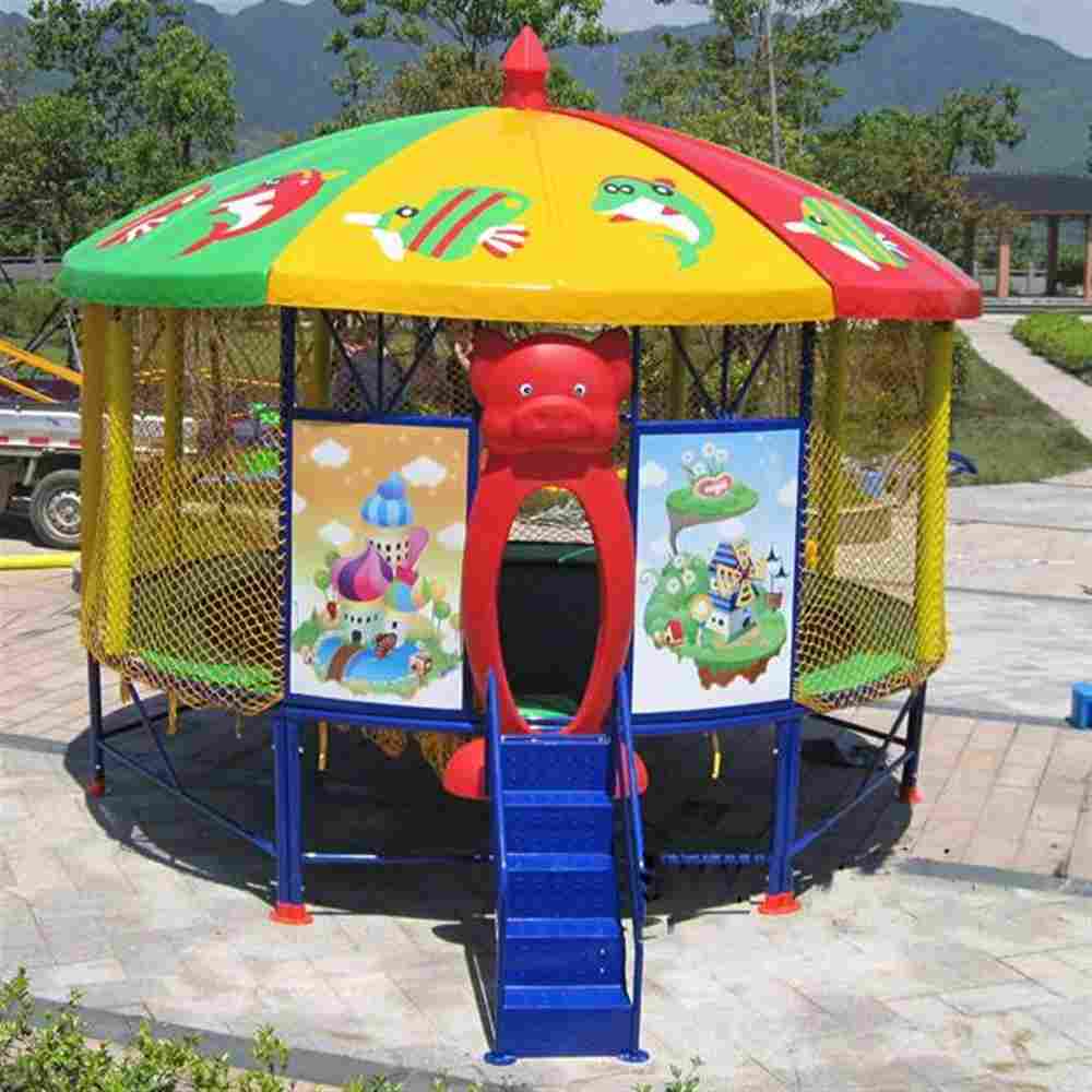 Батутная арена, диаметр 10 футов 3x3x3,2 м