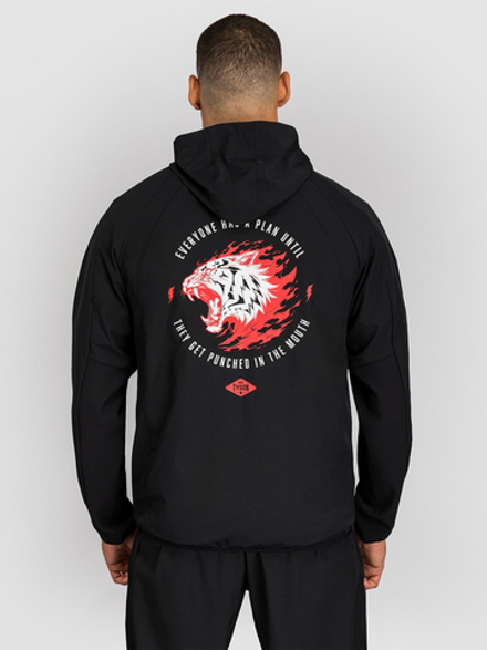 Ветровка Venum X Mike Tyson "Everyone has a plan" Black/Red
