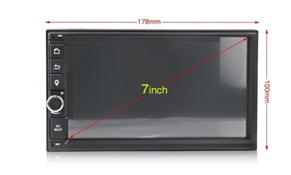 Устройство головное KB-MKD-7063-P30 Универсальное, 2 DIN