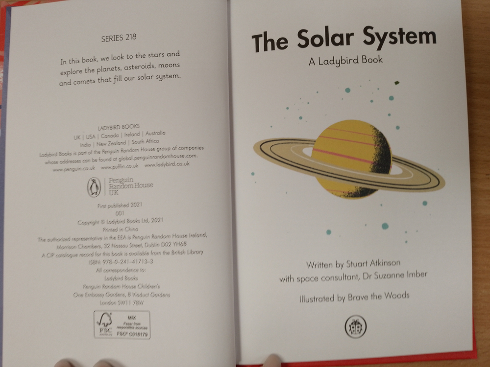 A Ladybird Book: The Solar System